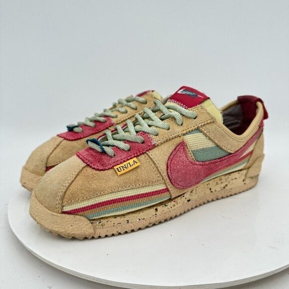 Nike Shoes - Nike Cortez Union Men Size 5 Women 6.5 DR1413-200 Sesame Clay Dutch Green Shoes